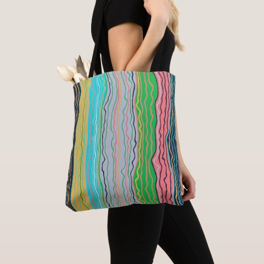 Moderne Squiggles Tote Bag Tasche (Von Nahem)