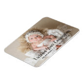 Moderne Staaten Name Foto Personalisierte Geburt Magnet (Linke Seite)