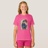 Moderne Staatsministerin des Grad Custom Foto Boho T-Shirt (Vorne ganz)