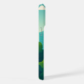 Moderne Stadtführung iPhone Hülle (Rechte Seite)