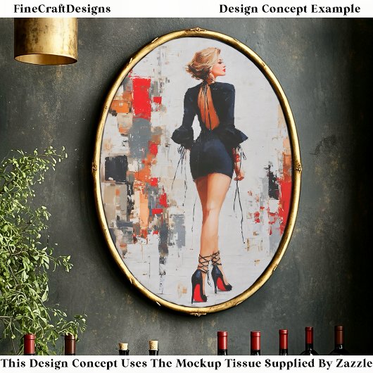 Moderne städtische Frauen, Rote Seezunge Heels EL3 Seidenpapier