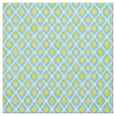 Moderne Stammekat-blaugelbe Mode Stoff (Muster)