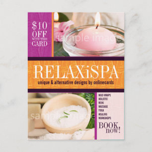 Moderne Stammes- :02 Foto-Vorlage Geschäfts-Postka Postkarte