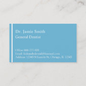 Moderne Standbilder für Desktop-PCs Visitenkarte (Rückseite)