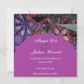 Moderne Stars Save the Date (Rückseite)