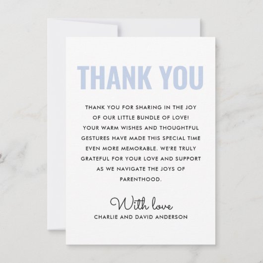 Moderne staubblaue Fotos Ankündigung (Rückseite)