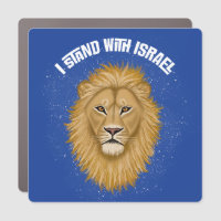 Moderne stehe ich mit Israel. Der Löwe von Judah. 