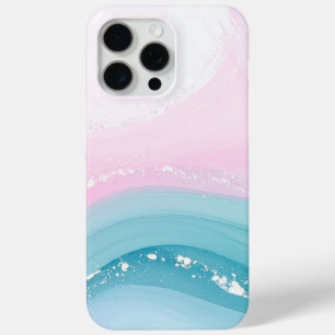 Moderne Stein Staubblau Marmor Case-Mate iPhone Hülle