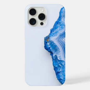 Moderne Stein Staubblau Marmor iPhone 15 Pro Max Hülle