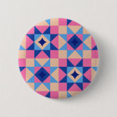 Moderne Stern-Block-Decke Button (Vorderseite)