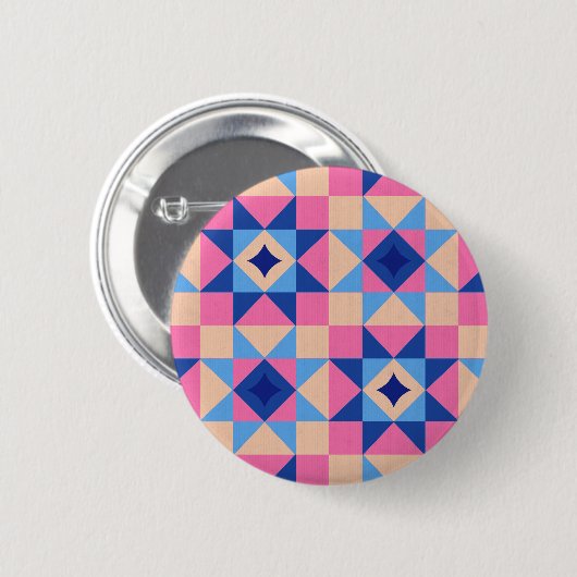 Moderne Stern-Block-Decke Button (Vorne & Hinten)