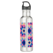 Moderne Stern-Block-Decke Edelstahlflasche (Rückseite)