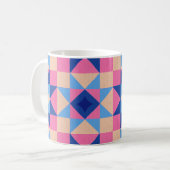 Moderne Stern-Block-Decke Kaffeetasse (Vorderseite Links)