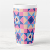 Moderne Stern-Block-Decke Milchtasse (Vorderseite)