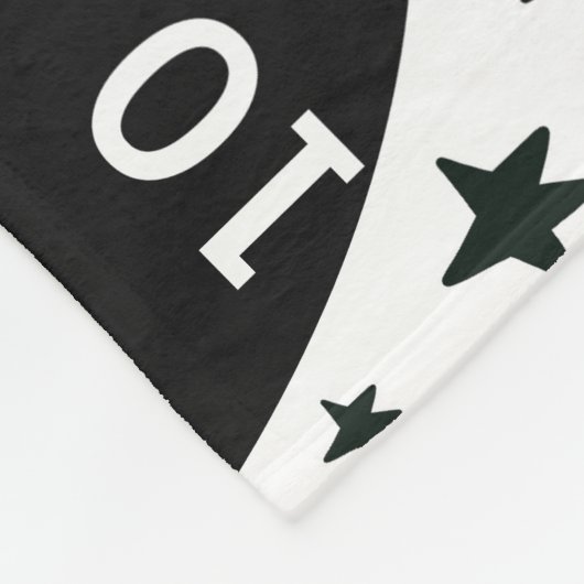 Moderne Sterne Baby Milestone Schuppen Fleecedecke (Ecke)