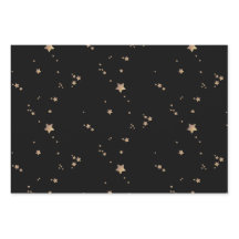 Moderne Sterne | Minimalistischer Schwarzschieferu