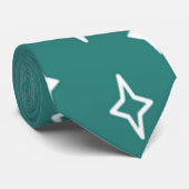 Moderne Sterne Mitte des Jahrhunderts Krawatte (Gerollt)