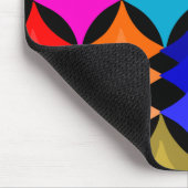 Moderne Sterne Mitte des Jahrhunderts Mousepad (Ecke)