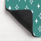 Moderne Sterne Mitte des Jahrhunderts Mousepad (Ecke)