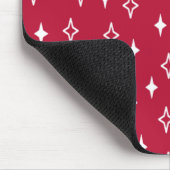 Moderne Sterne Mitte des Jahrhunderts Mousepad (Ecke)