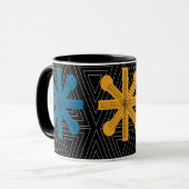 Moderne Sternexplosion aus dem Mittelalter Tasse (Vorderseite Links)