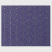 Moderne Sternexplosion für das Neujahrspapier Geschenkpapier (Flach)