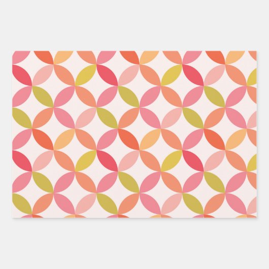 Moderne Sternexplosion im Mittelalter Geschenkpapier Set (Vorderseite 3)