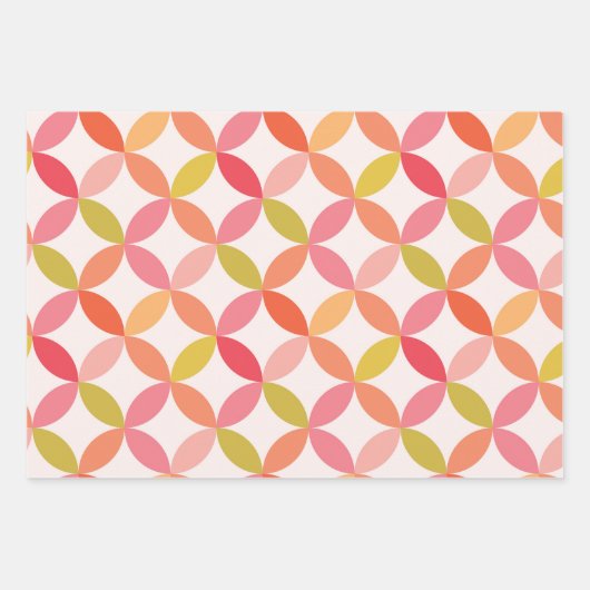 Moderne Sternexplosion im Mittelalter Geschenkpapier Set (Vorderseite 2)