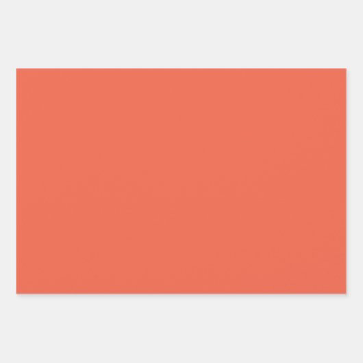 Moderne Sternexplosion Muster Blush Coral Geschenkpapier Set (Vorderseite 3)