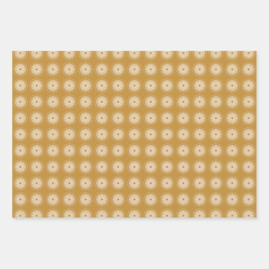 Moderne Sternexplosionen Mitte des Jahrhunderts Oc Geschenkpapier Set (Vorderseite 3)