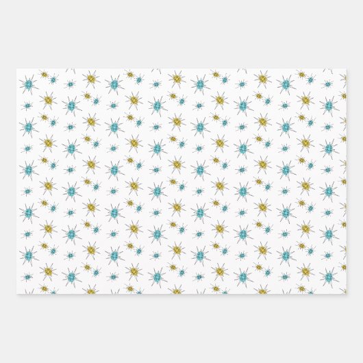 Moderne Stile des Mittelalters Geschenkpapier Set (Vorderseite)