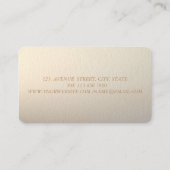 Moderne Stilelemente,Schminkkünstler,Lippen Visitenkarte (Rückseite)