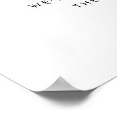 Moderne Stilelemente Wählen Sie einen Platz, nicht Poster (Ecke)