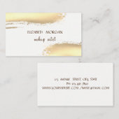 Moderne Stilfserei-chen Visitenkarte (Vorne/Hinten)