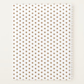 Moderne Stilschrift minimale Foto Hochzeit Planer (Rückseite)