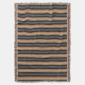 Moderne, stilvoll getoastete braune Streifen mit T Decke (Vorderseite Vertikal)