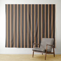Moderne, stilvoll getoastete braune Streifen mit T