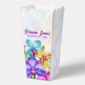 Moderne stilvolle Abschluss Popcorn Gastgeschenk B Geschenkschachtel (Rückseite)