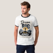 Moderne stilvolle bequeme T-Shirt (Vorne ganz)
