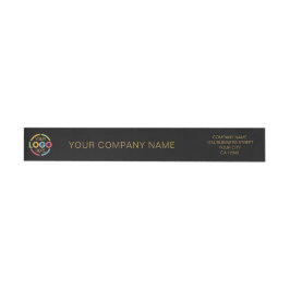 Moderne, stilvolle Black Gold-Business-Logos