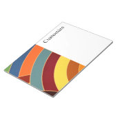 Moderne, stilvolle Chevrons Notizblock (angewinkelt)