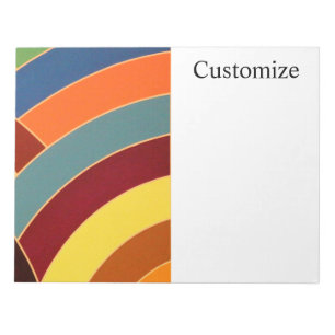 Moderne, stilvolle Chevrons Notizblock