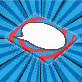 Moderne stilvolle Comic Book Speech Bubble Post-it Klebezettel