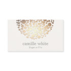 Moderne, stilvolle Cosmetology Imitate Gold Circle