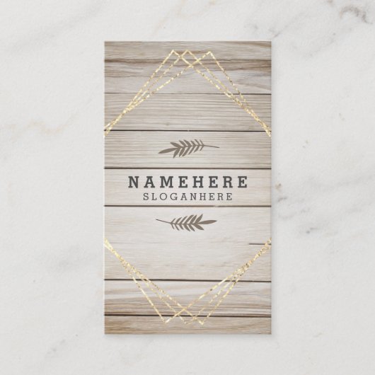 Moderne, stilvolle Dunkle Holz-Vertikale Visitenka Visitenkarte (Vorderseite)