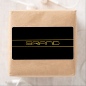 Moderne, stilvolle Editable Gold Text & Line Strei (Insitu)