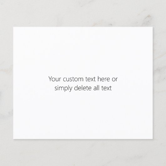 Moderne, stilvolle Editable Gold Text & Stripes Flyer (Hinten)