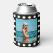 Moderne, stilvolle, einzigartige Schwarz-Quadrat-F Dosenkühler (Kanne Rückseite)