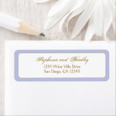 Moderne stilvolle elegante Hochzeitsfeier-Rücksend (Insitu)