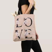 Moderne stilvolle Elegante Liebe Tasche (Von Nahem)